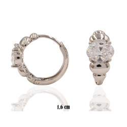 Kolczyki Xuping rodowane - MF40381